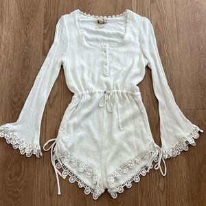 White Romper